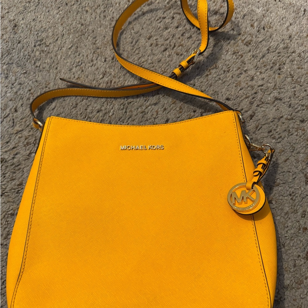 Michael Kors Mustard Crossbody Bag